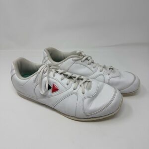 Kaepa Cheerleading Shoes Sneakers with Red and Black Logo Size 10